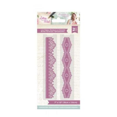 Crafter's Companion Letters From The Heart Embossingfolder - Lace Edges